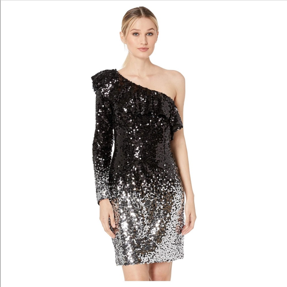 Laundry by shelli Siegel ombré sequin dress New Year’s Eve